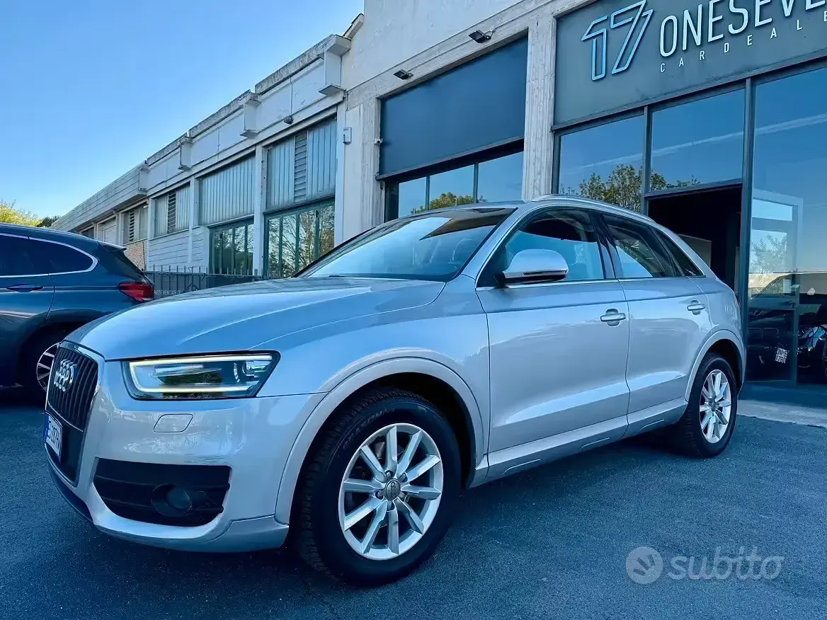 Usata Audi Q3 Advanced Plus 140 CV (102 kW) 2013 Grigio SUV