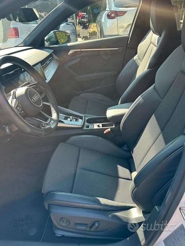 Usata Audi S3 Edition .1 310 CV (228 kW) 2022 Bianco Berlina