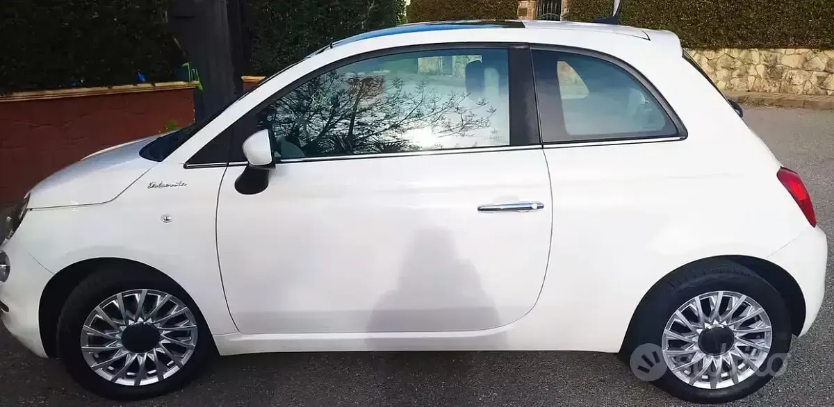 Usata Fiat 500 Dolcevita 69 CV (50 kW) 2022 Bianco Utilitaria