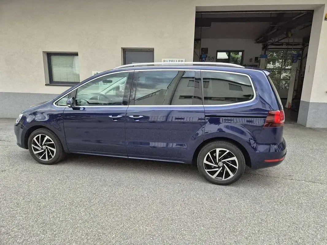 Usata VW Sharan Executive 184 CV (135 kW) 2018 Blu/azzurro Monovolume