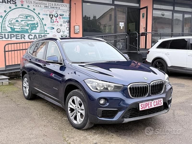 Usata BMW X1 Sport Line 190 CV (139 kW) 2016 Blu SUV