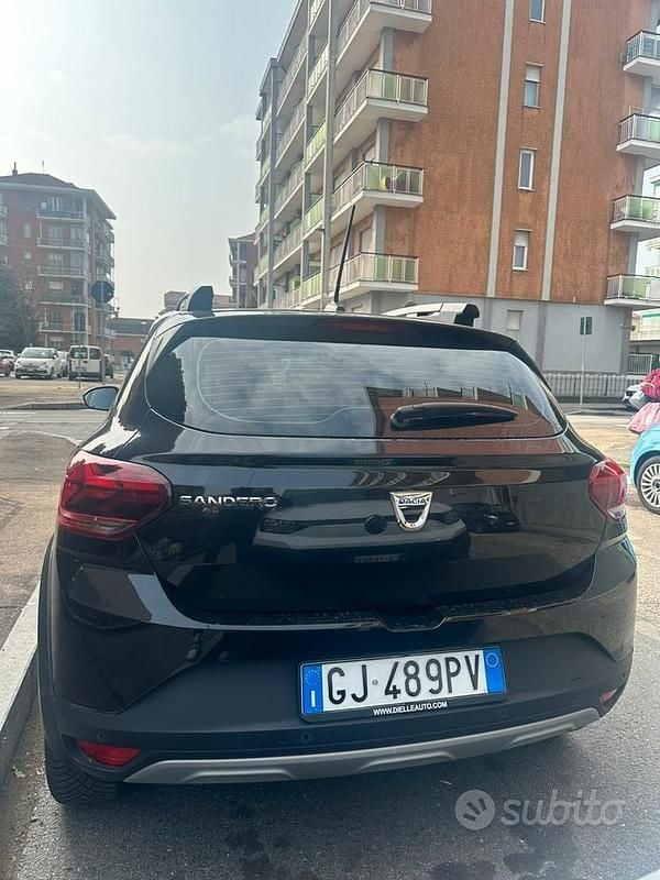 Usata Dacia Sandero Stepway 91 CV (66 kW) 2024 Nero Utilitaria
