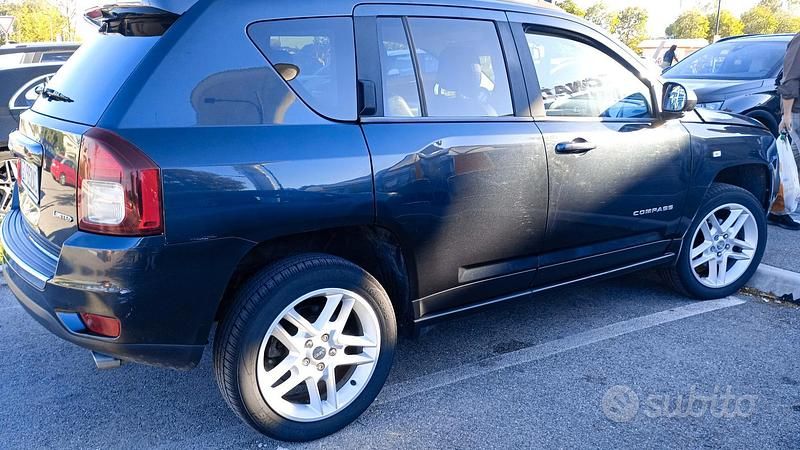Usata Jeep Compass 163 CV (119 kW) 2014 Blu SUV