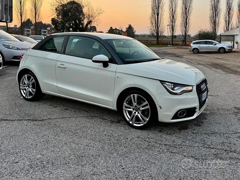 Usata Audi A1 Ambition 105 CV (77 kW) 2010 Bianco Utilitaria