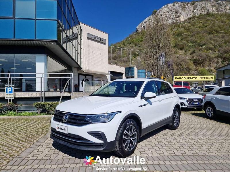 Usata VW Tiguan Life 150 CV (110 kW) 2021 Bianco SUV