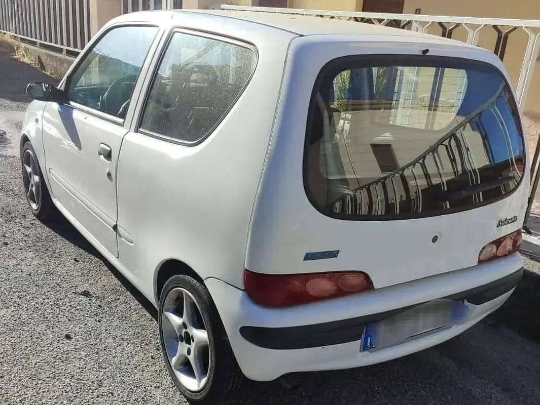 Usata Fiat Seicento Active 54 CV (39 kW) 2004 Bianco Utilitaria