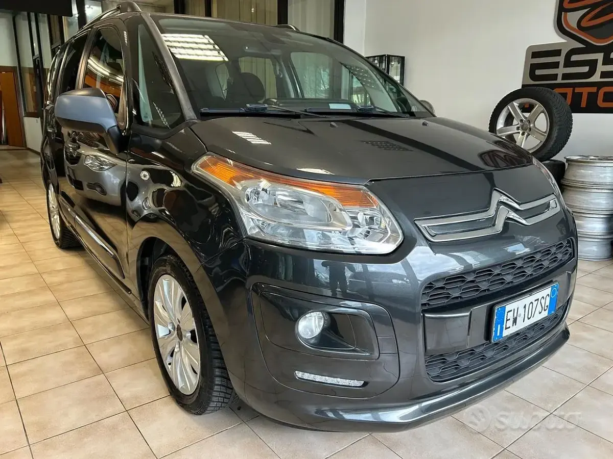 Usata Citroën C3 Picasso Exclusive 92 CV (67 kW) 2014 Grigio Monovolume
