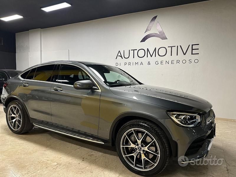 Usata Mercedes GLC220 Premium Plus 194 CV (142 kW) 2022 Grigio Coupé