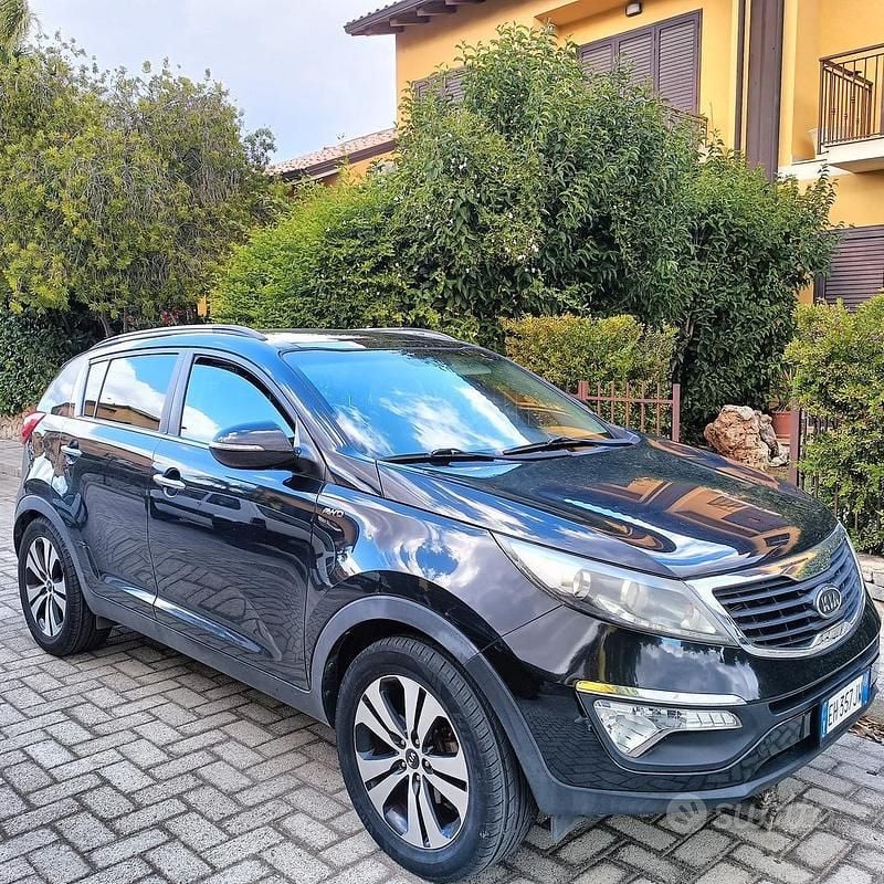 Usata Kia Sportage 2012 Nero SUV