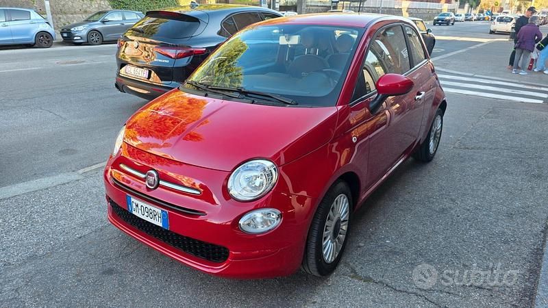Usata Fiat 500 Lounge 69 CV (50 kW) 2018 Rosso Berlina