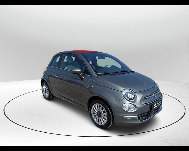 Grigio Usata 2022 Fiat 500C Dolcevita Cabrio | 15.300 € (Buon prezzo) - Immagine 1/4
