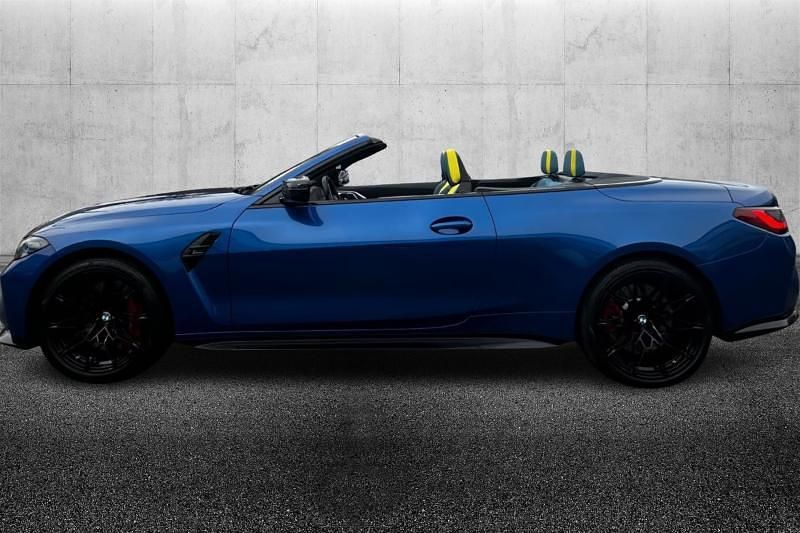 Usata BMW M4 Cabriolet Competition Edition 510 CV (375 kW) 2022 Blu metallizzato Cabrio