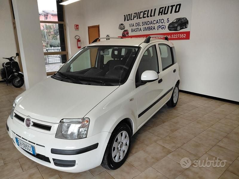 Usata Fiat Panda 69 CV (50 kW) 2011 Bianco Utilitaria