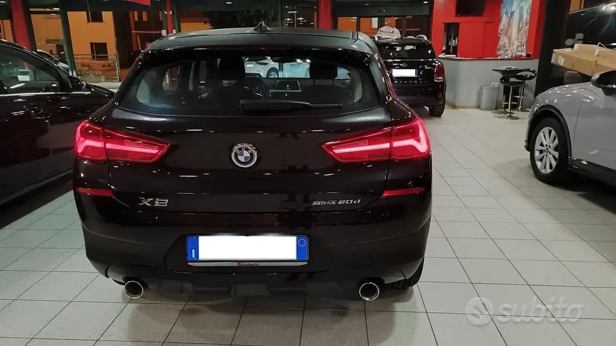 Usata BMW X2 M Sport 190 CV (139 kW) 2020 Nero metallizzato SUV