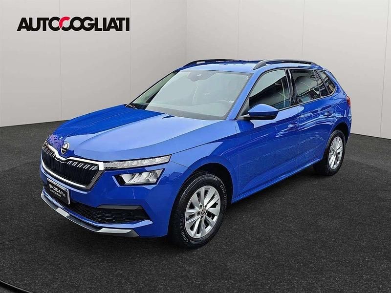Blu/azzurro Usata 2023 Skoda Kamiq Ambition SUV | 17.400 € (Buon prezzo) - Immagine 1/4