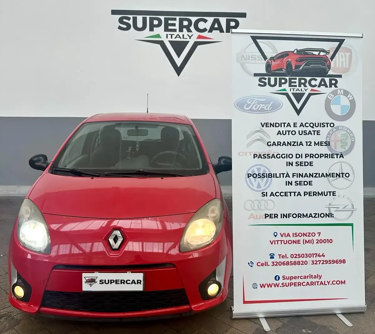 Usata Renault Twingo 58 CV (42 kW) 2009 Blu Utilitaria