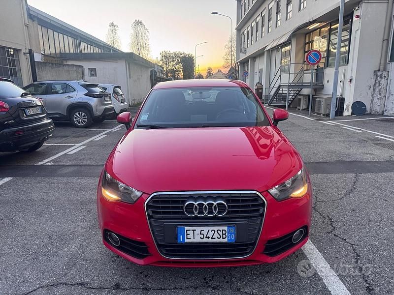 Usata Audi A1 86 CV (63 kW) 2014 Rosso Berlina