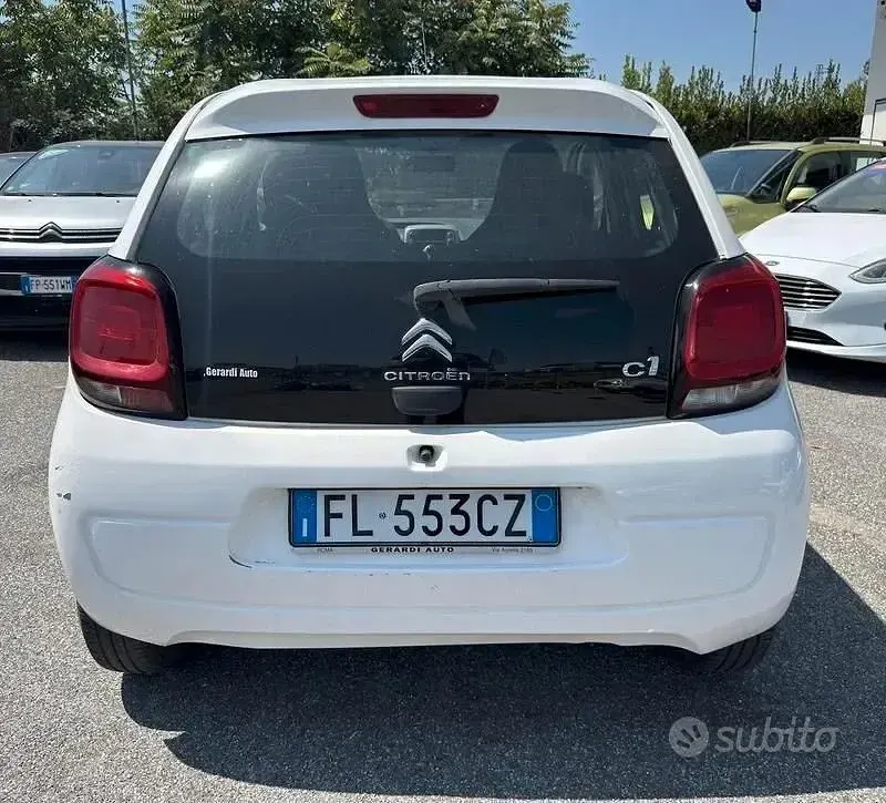 Usata Citroën C1 Shine 69 CV (50 kW) 2017 Nero Utilitaria