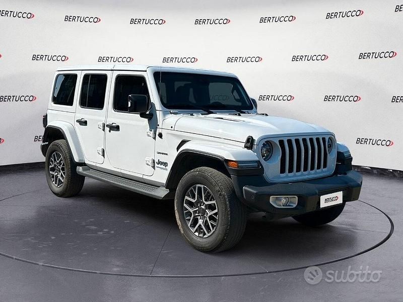 Usata Jeep Wrangler Sahara 380 CV (279 kW) 2022 Bianco SUV