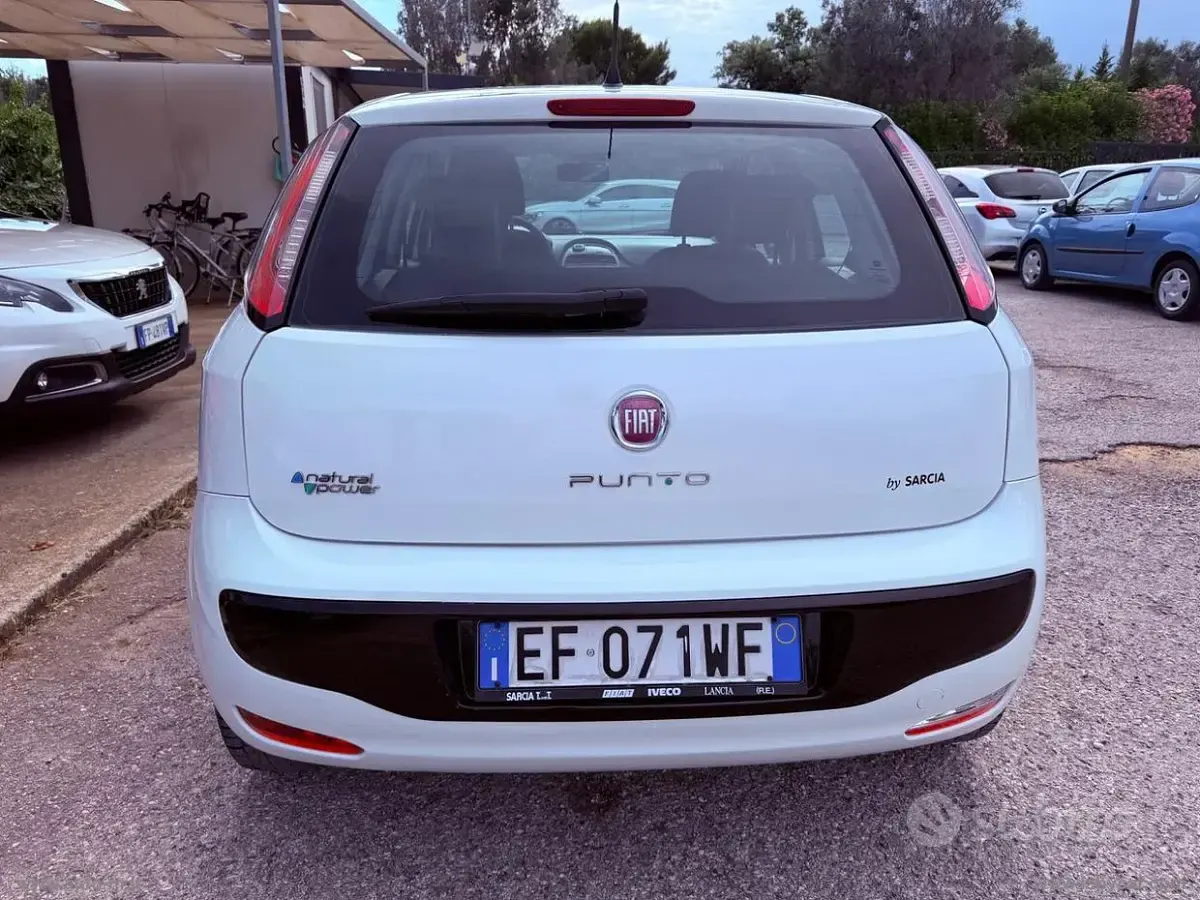 Usata Fiat Punto Evo Dynamic 77 CV (56 kW) 2011 Bianco Utilitaria