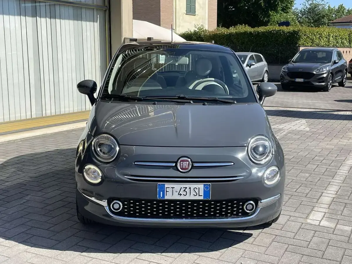 Usata Fiat 500 Lounge 69 CV (50 kW) 2019 Grigio Utilitaria