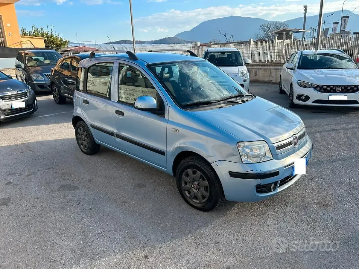 Usata Fiat Panda 75 CV (55 kW) 2011 Bluazzurro Utilitaria