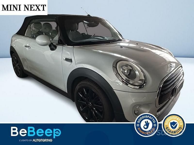 Usata Mini Cooper D Cabriolet Hype 116 CV (85 kW) 2017 Bianco Cabrio