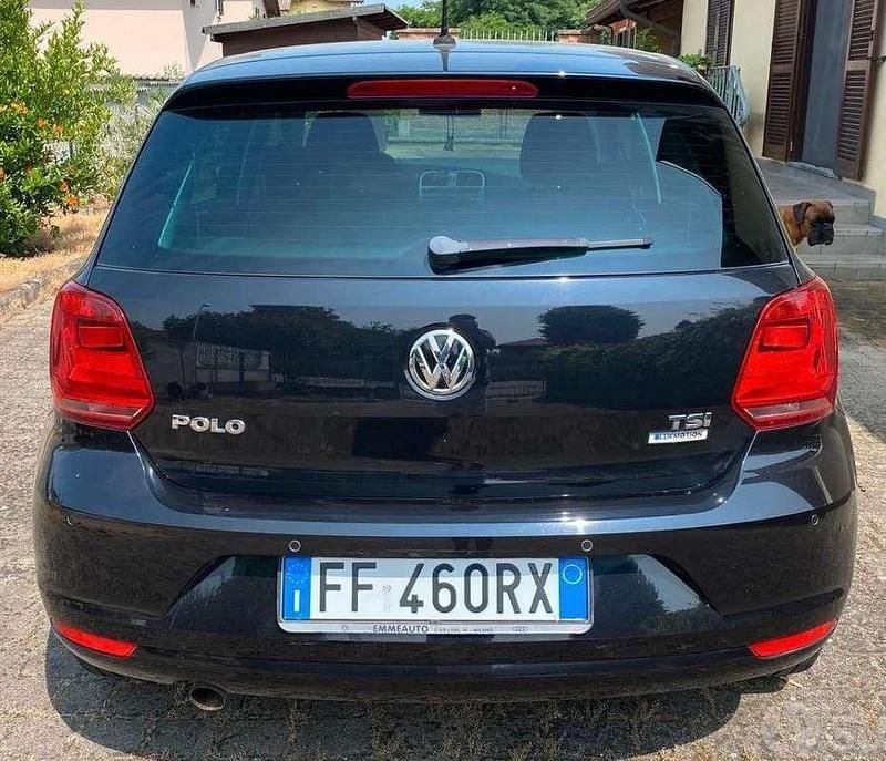 Usata VW Polo Highline 90 CV (66 kW) 2016 Nero Berlina