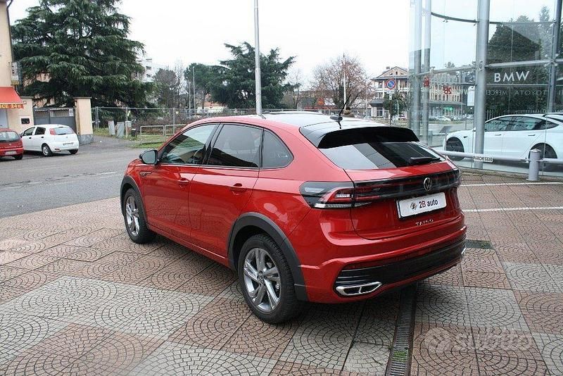 Usata VW Taigo R-line 110 CV (80 kW) 2022 Rosso SUV