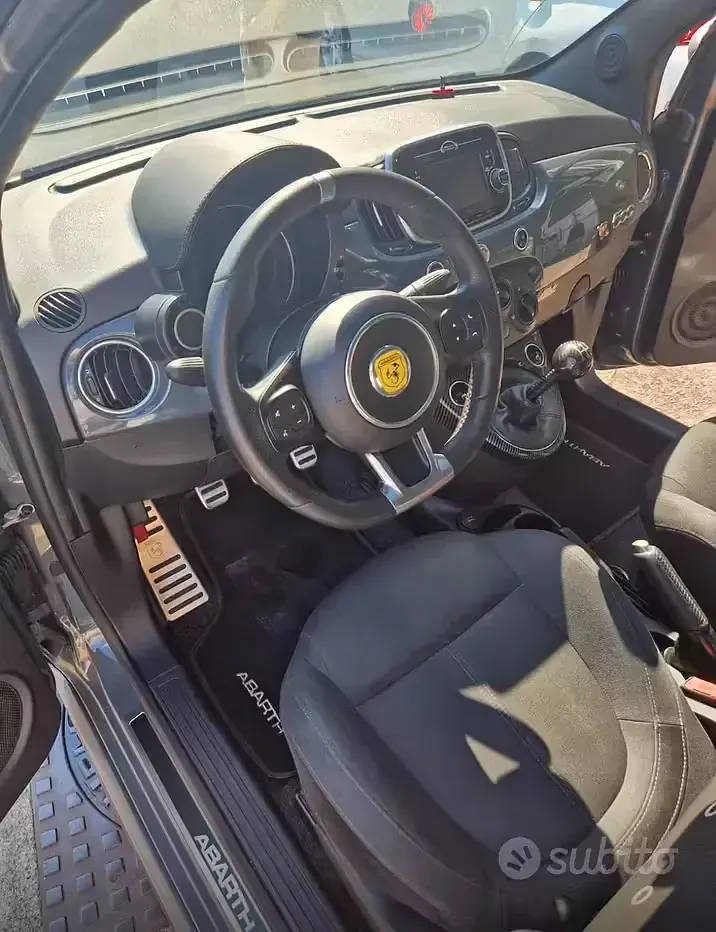 Usata Abarth 595 145 CV (106 kW) 2018 Grigio Berlina