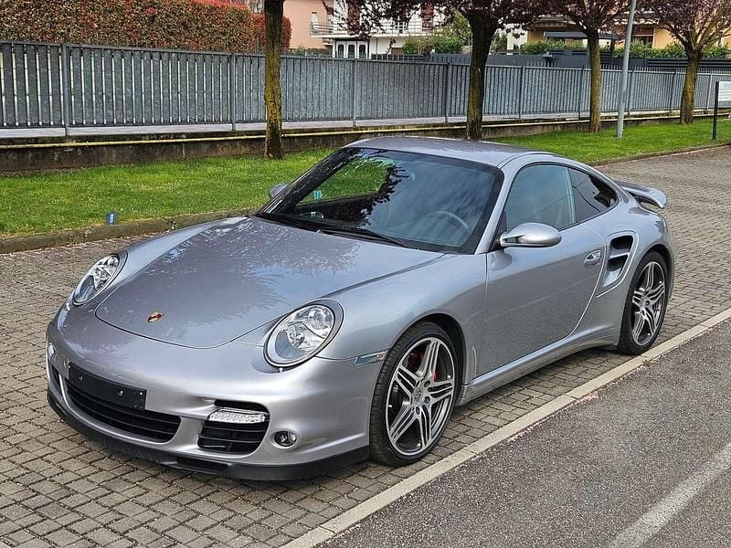 Usata Porsche 997 Turbo 480 CV (353 kW) 2007 Argento Coupé