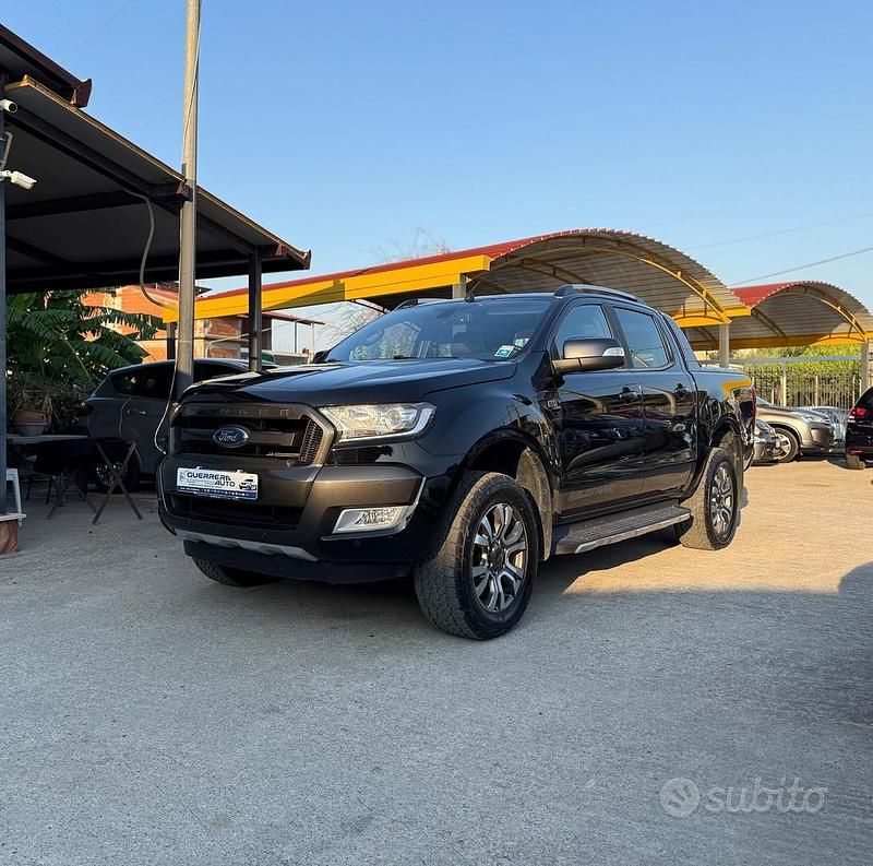 Usata Ford Ranger Wildtrack 160 CV (117 kW) 2018 Nero Pick-up