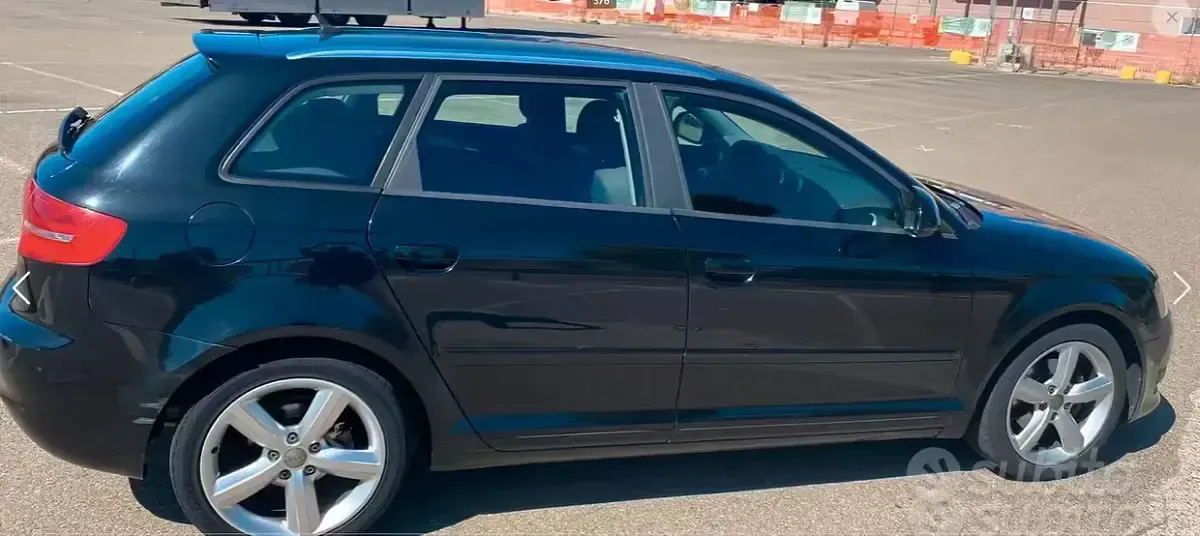 Usata Audi A3 2009 Nero Utilitaria