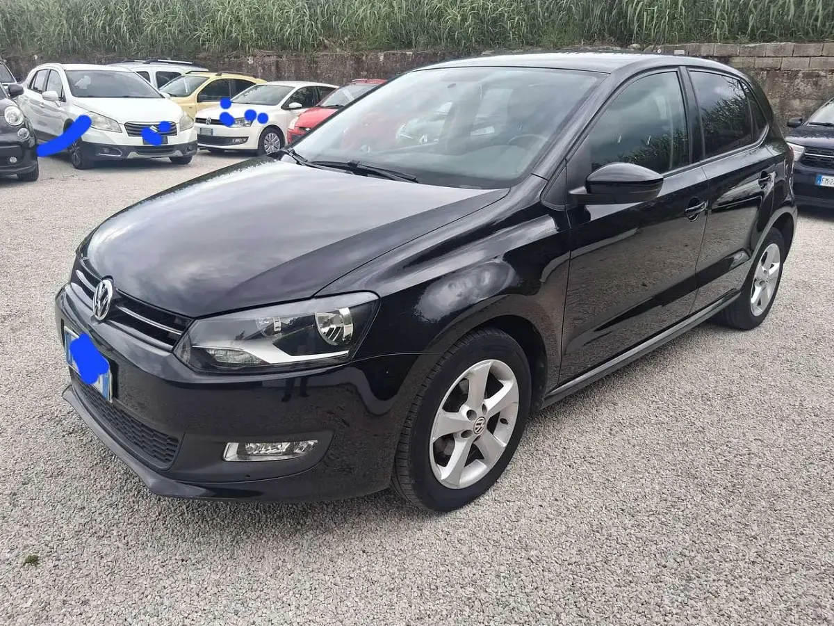 Usata VW Polo Comfortline 75 CV (55 kW) 2013 Nero Utilitaria