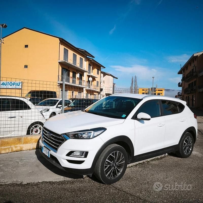 Usata Hyundai Tucson 136 CV (100 kW) 2019 Bianco SUV