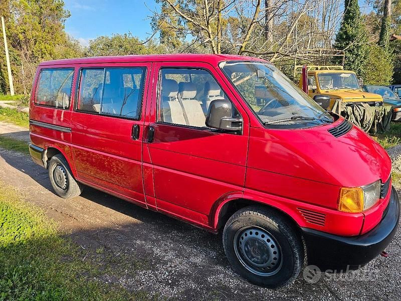 Usata VW Transporter 1998 Rosso Furgone