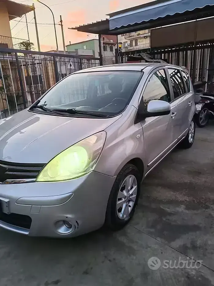 Usata Nissan Note 88 CV (64 kW) 2009 Grigio Utilitaria