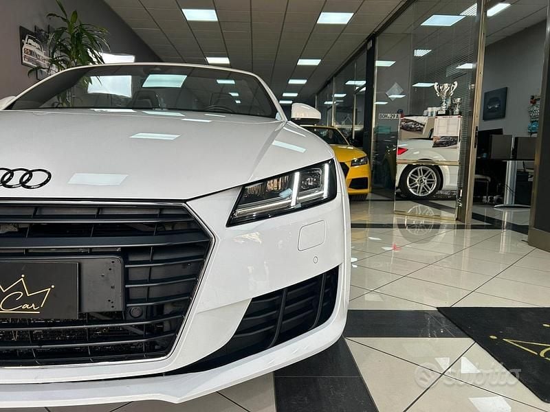 Usata Audi TT Roadster S-Line 230 CV (169 kW) 2015 Bianco Cabrio