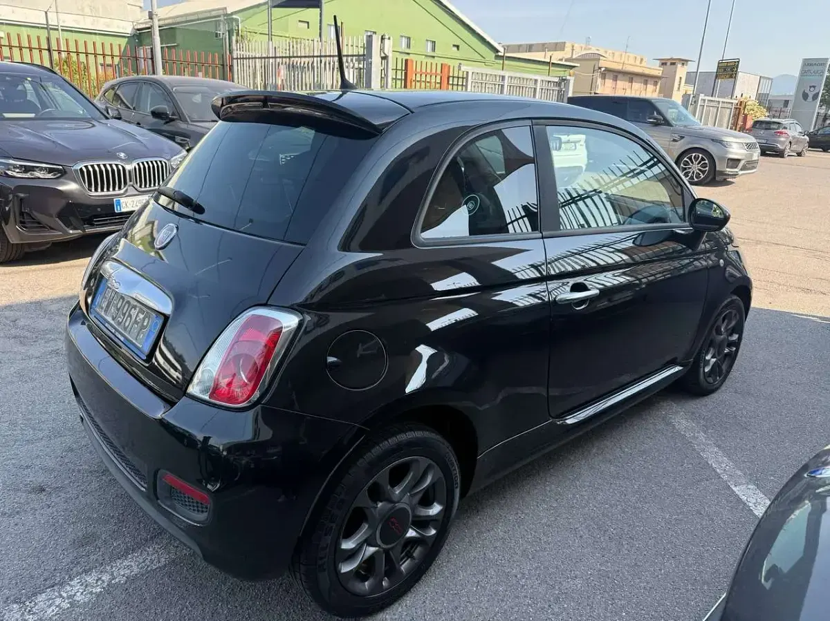Usata Fiat 500 95 CV (69 kW) 2014 Nero Utilitaria