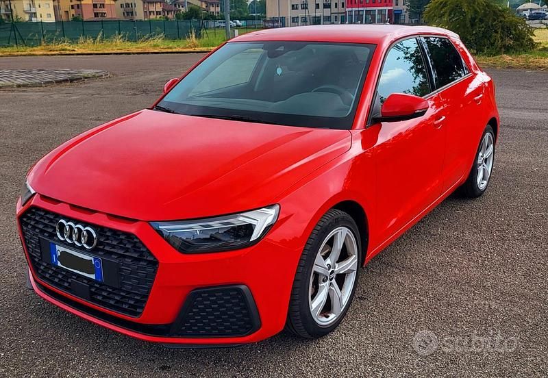 Usata Audi A1 Ambiente 110 CV (80 kW) 2022 Rosso Berlina