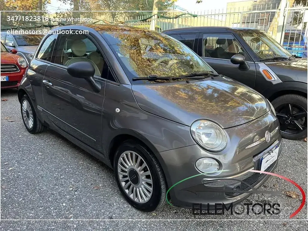 Usata Fiat 500 Lounge 69 CV (50 kW) 2011 Grigio Berlina
