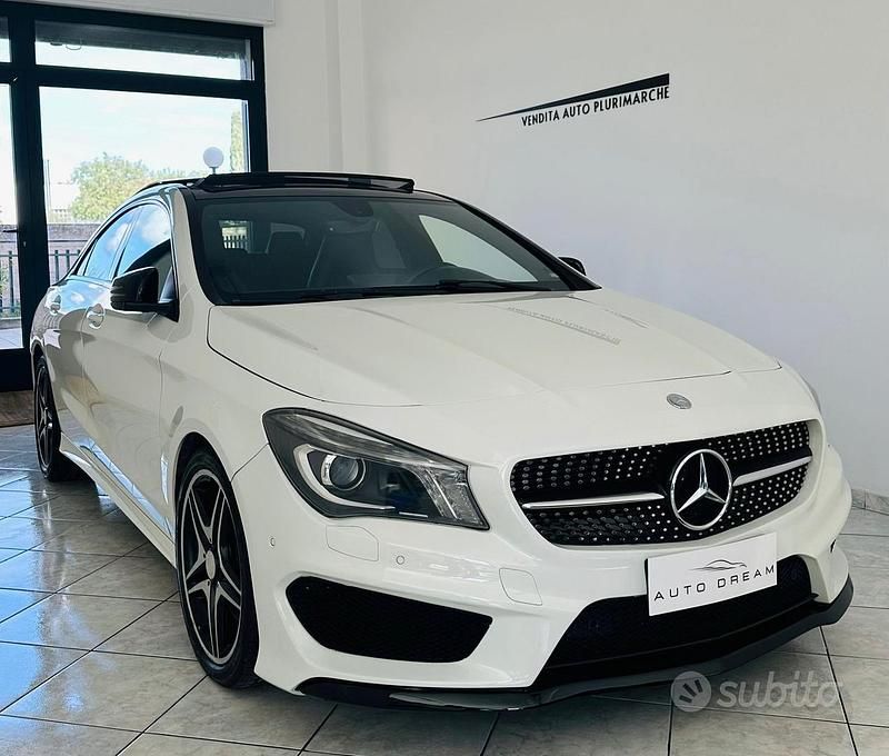 Usata Mercedes CLA220 AMG 170 CV (125 kW) 2013 Bianco Berlina