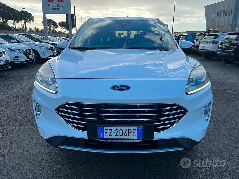 Usata Ford Kuga Titanium 120 CV (88 kW) 2020 Bianco SUV