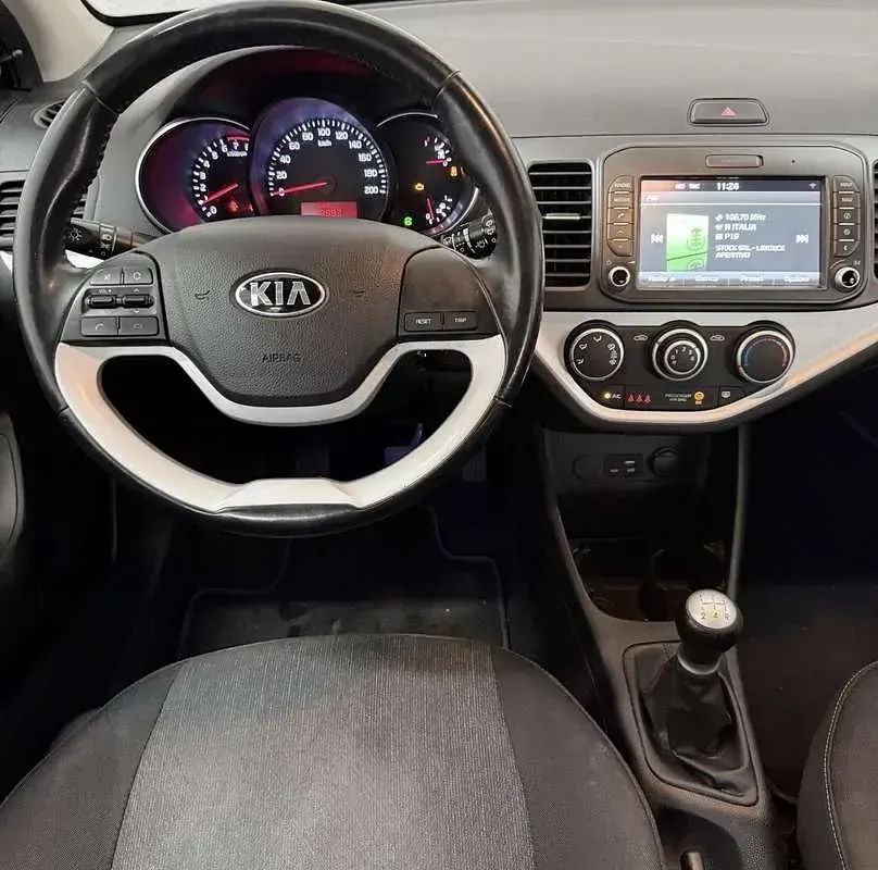 Usata Kia Picanto City 69 CV (50 kW) 2017 Bianco Utilitaria