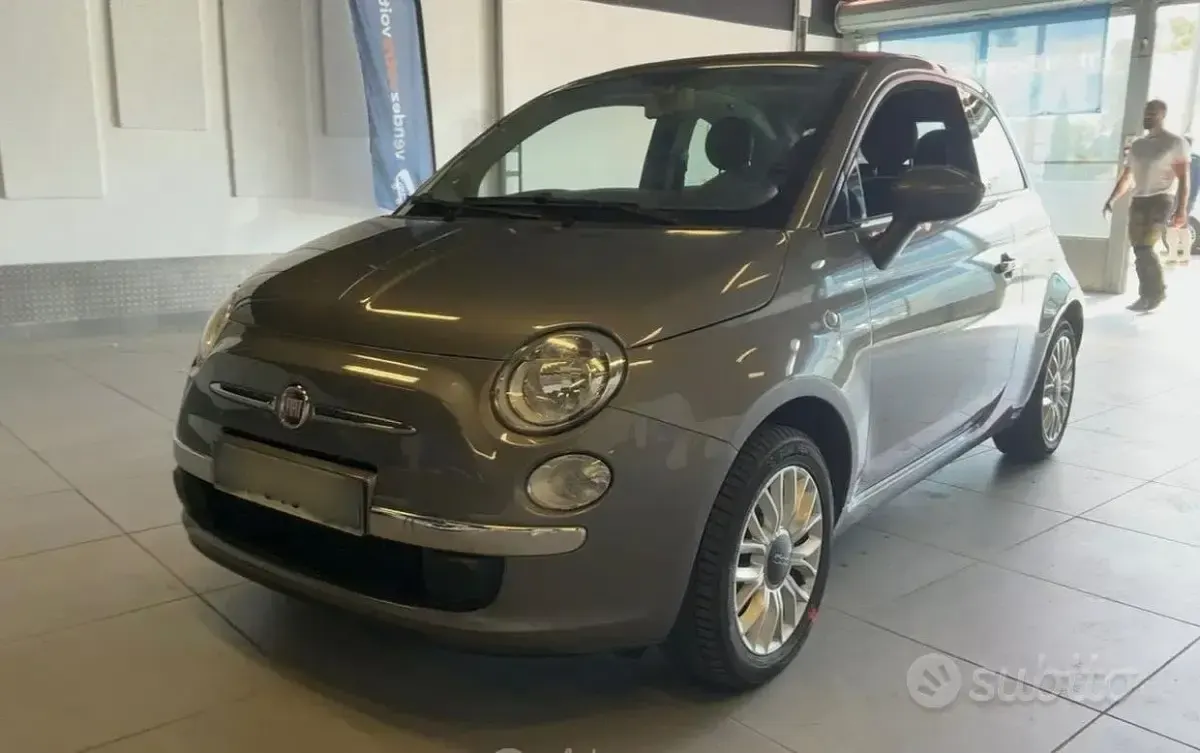 Usata Fiat 500 69 CV (50 kW) 2016 Grigio Cabrio