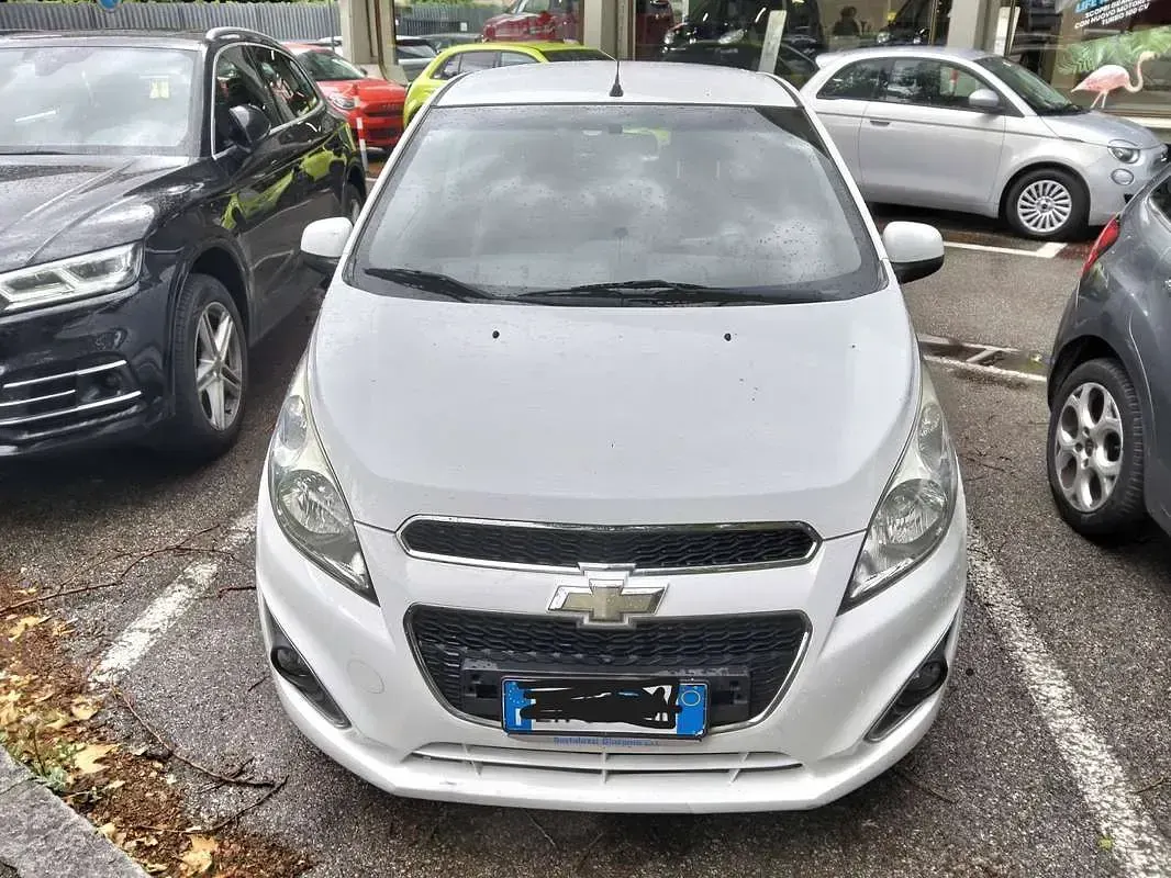 Usata Chevrolet Spark LS 81 CV (59 kW) 2012 Bianco Utilitaria