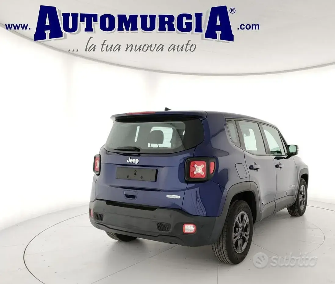 Usata Jeep Renegade Longitude 120 CV (88 kW) 2020 Blu SUV