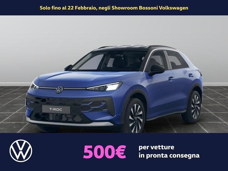 Nero Nuova 2025 VW T-Roc Life SUV | 32.719 € (Buon prezzo) - Immagine 1/4