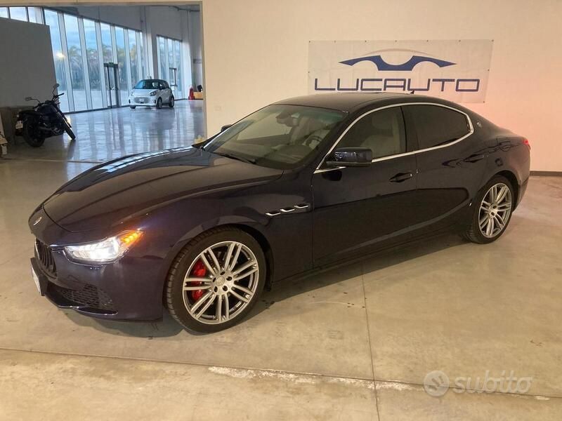Usata Maserati Ghibli 275 CV (202 kW) 2015 Blu Coupé