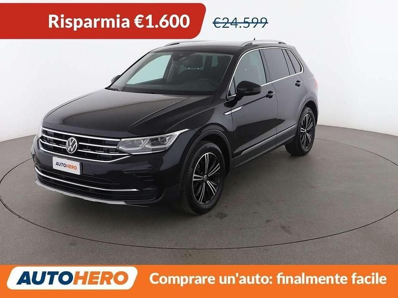 Usata VW Tiguan Elegance 150 CV (110 kW) 2021 Nero SUV